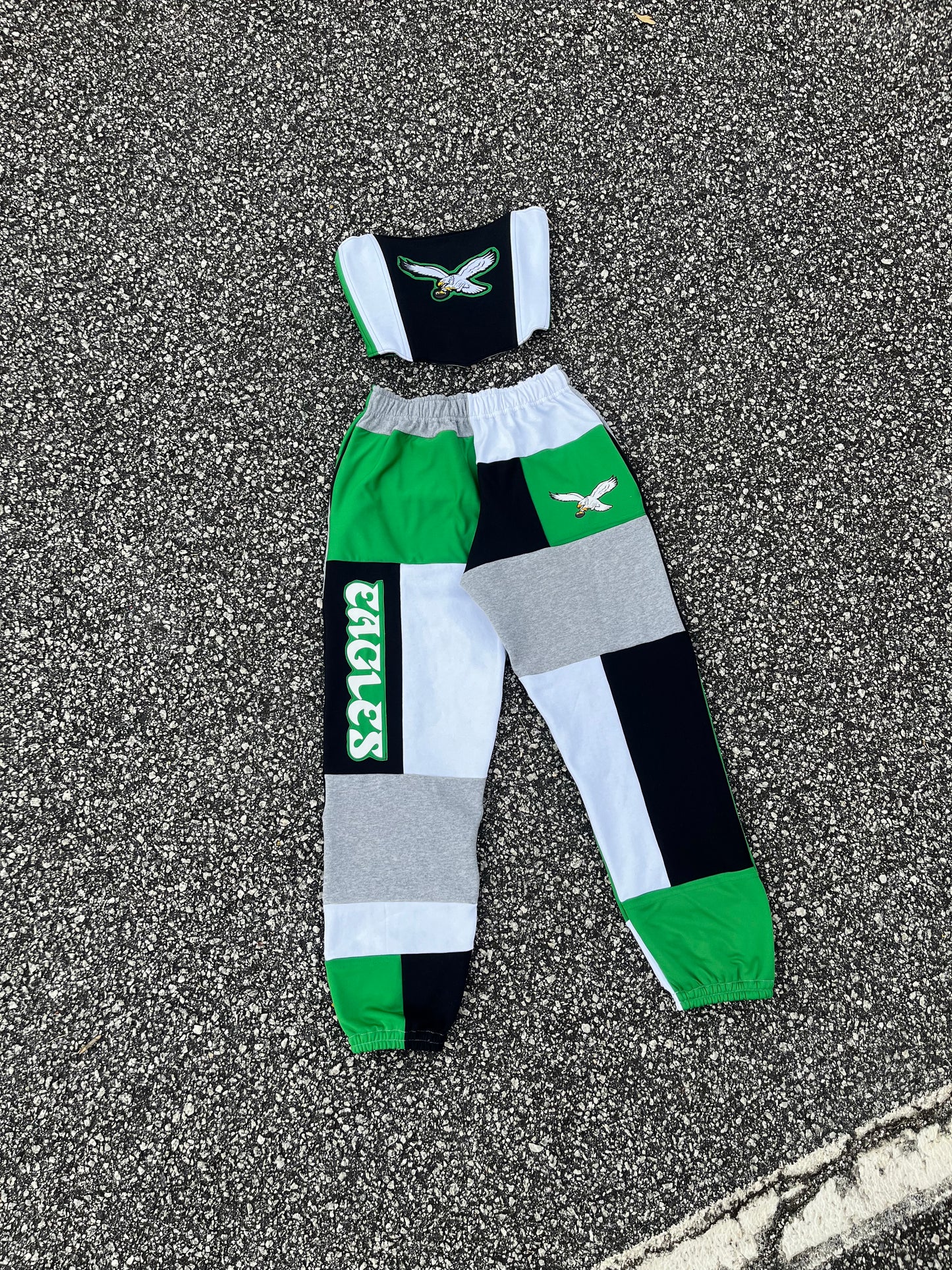 Custom Corset & Sweatpants