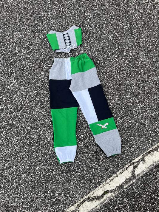 Custom Corset & Sweatpants