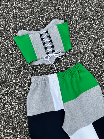 Custom Corset & Sweatpants